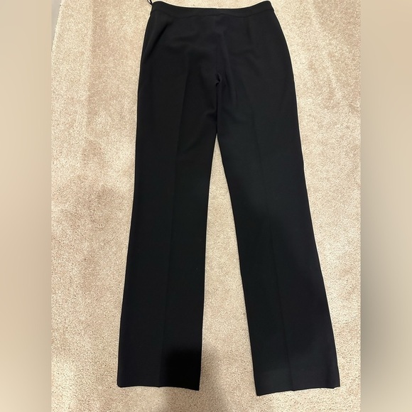 St John Collection By Marie Gray black wool blend trouser pants size 6 - Picture 4 of 8